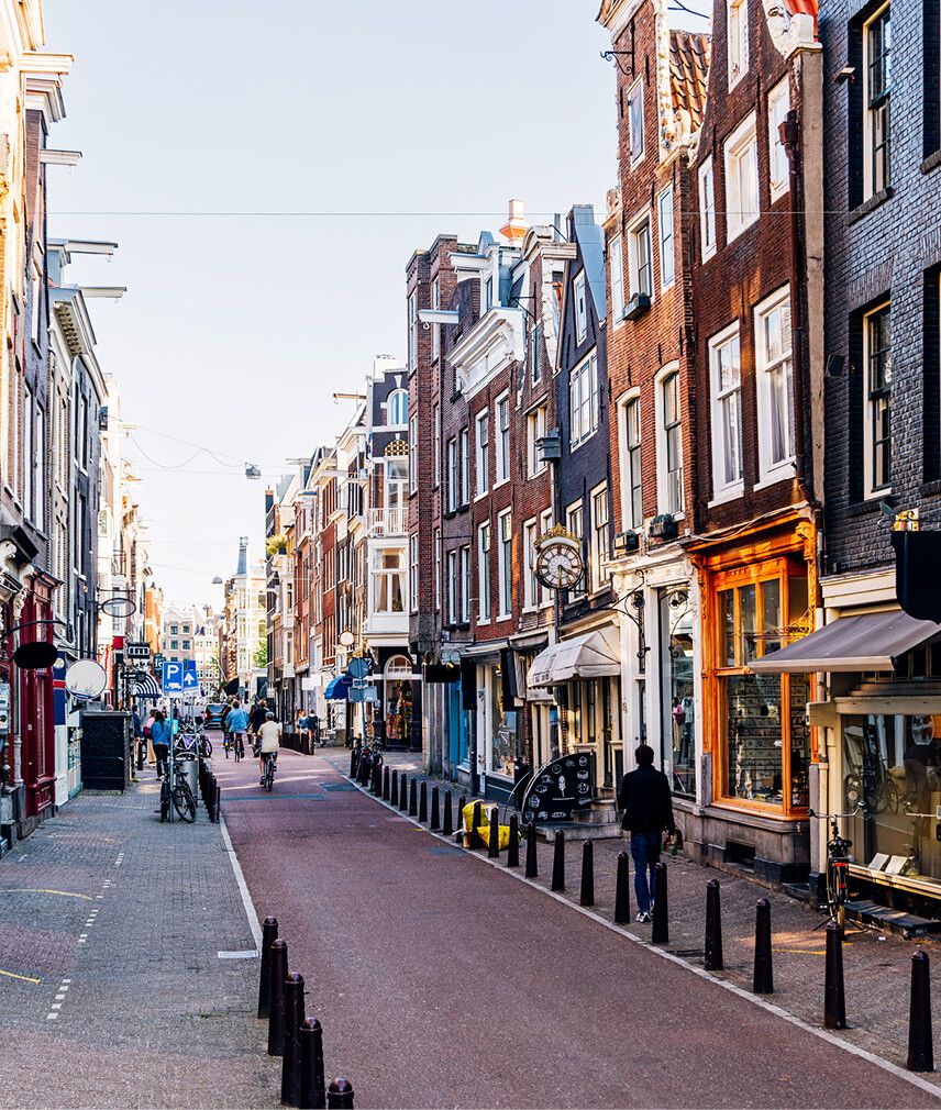 straat in Nederland